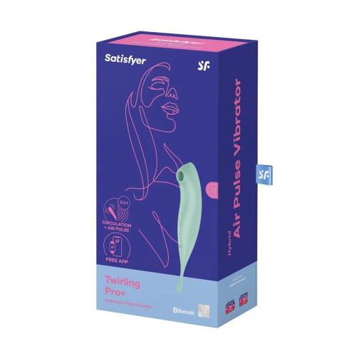 Satisfyer Twirling Pro+ Vibrador Hibrido de Aire .