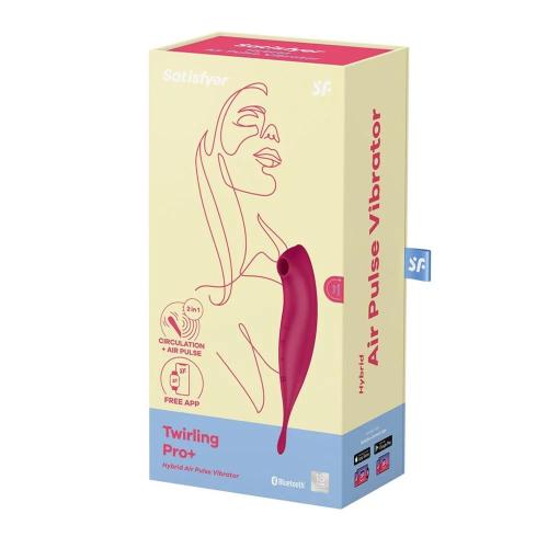 Satisfyer Twirling Pro+ Vibrador Hibrido de Aire .