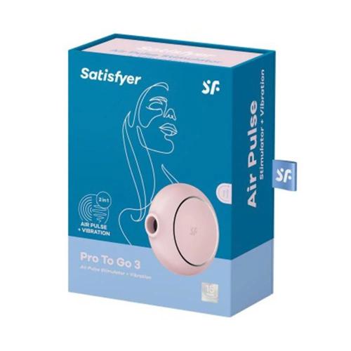 Satisfyer Pro To Go 3 Vibrador e Estimulador de A.