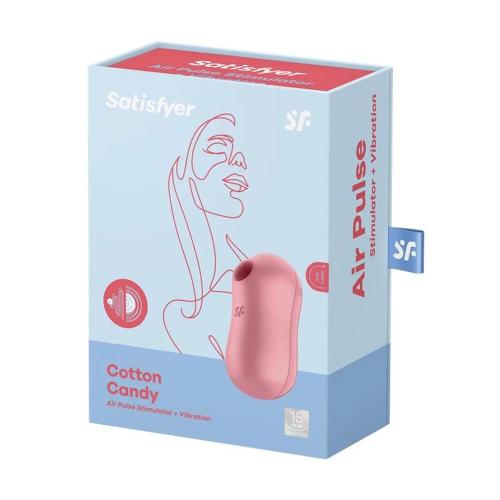 Satisfyer Cotton Candy Estimulador de Aire Rojo C.