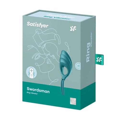 Satisfyer Swordmanman Anillo Vibrador Verde 1un