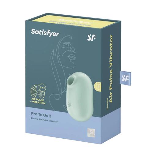 Satisfyer Pro To Go 2 Vibrador Duplo Air Pulse Me.
