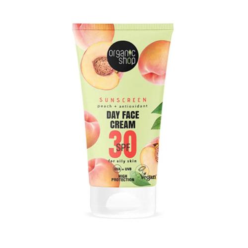 Organic Shop Peach Crema Facial de Dia Spf30 50ml