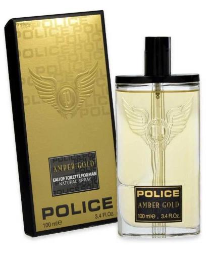 Police Amber Gold Eau de Toilette For Man 100ml V.