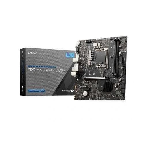 Msi Pro H610m-G (H610,S1700,Matx,Ddr5)