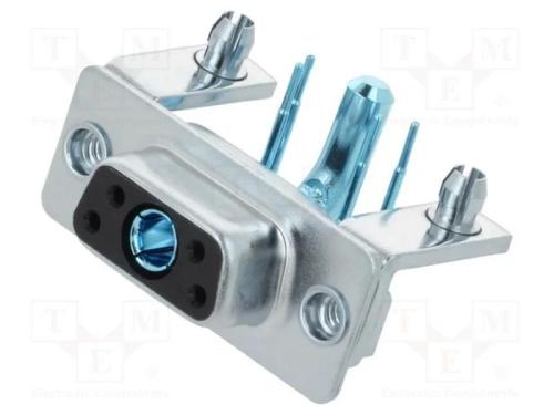D-Sub especiais, PIN: 5(1+4), ficha, fêmea, para .