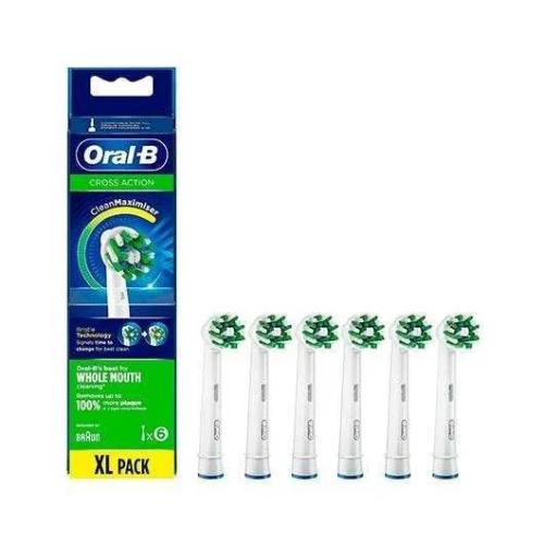 Recambio Escova Den. Oral-B Eb50-6 Cross Action