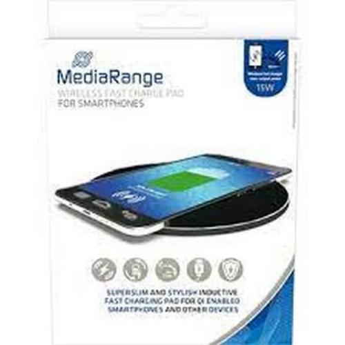 Carregador rápido indutivo Mediarange. F. Smartph.