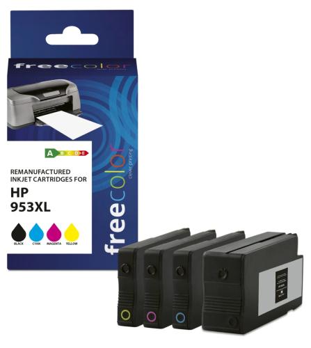 Freecolor Patrone Hp 953xl Cor Bk/C/M/Y
