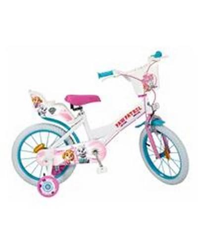 Bicicleta de Criança 16 Toimsa Toi1681 Paw Patrol Branco