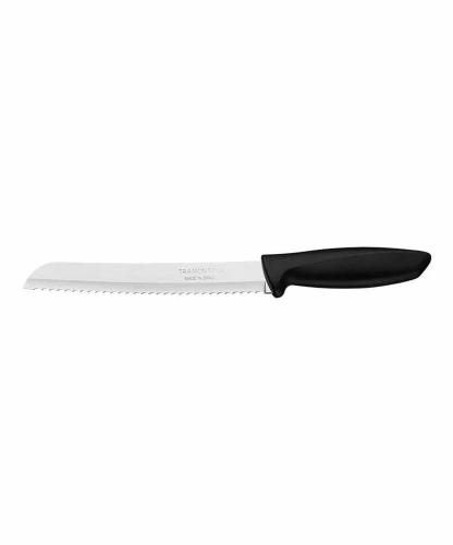 Faca para Pão 8" Plenus Preto Tramontina