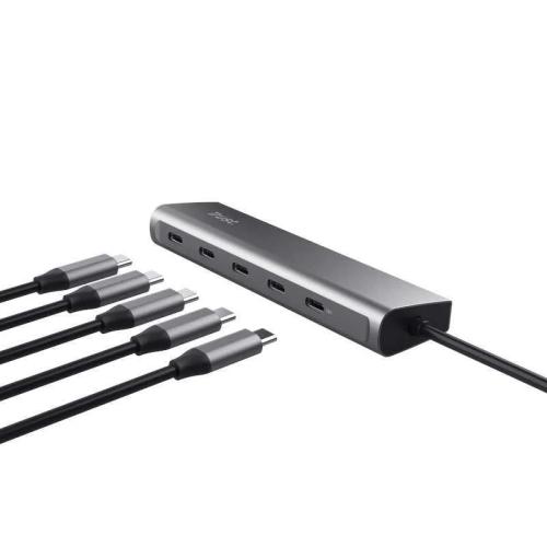 Hub USB-C "5-EM-1" 5x USB-C- TRUST