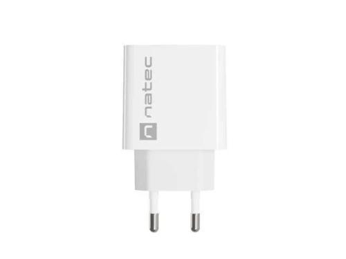 Natec Network Charger Ribera Usb-A 18w White