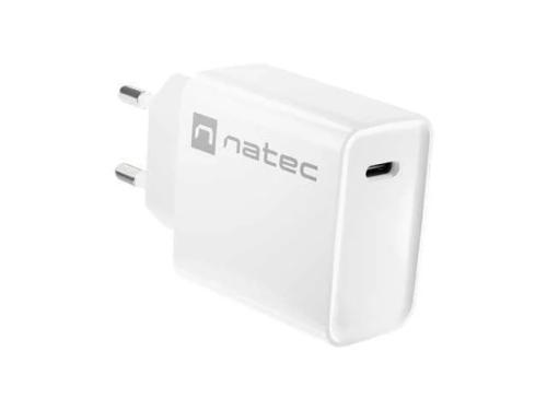NATEC USB CHARGER RIBERA USB-C 20W PD WHITE