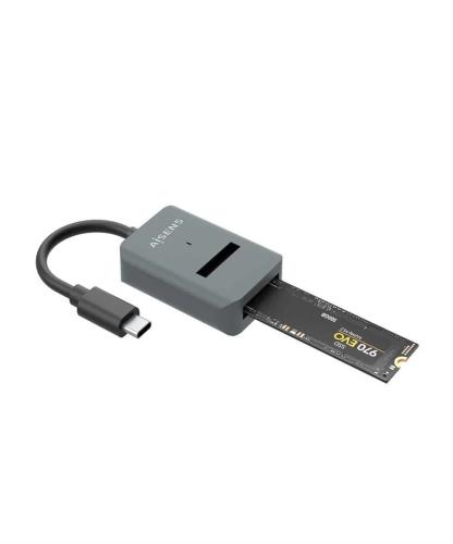Docking Station Usb-C P/ Discos Rígidos M.2 Cinza - Aisens