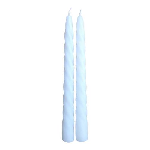Pack 2 Velas Decorativas Brancas Ø2x24cm Magic Lights