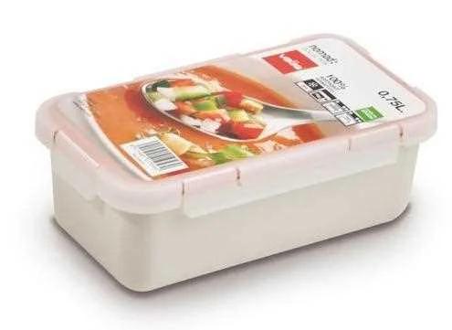 Recipiente Hermético 0,75l Branco 6090/9 Valira