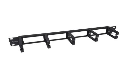 Equip 19" Kabelmanagement Panel Ausstattung Schwarz