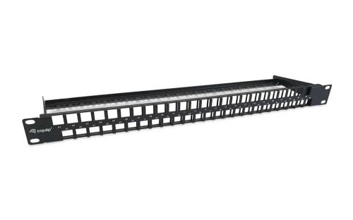 Equip 19" Keystone Patchpanel Cat6 48x Rj45 1he