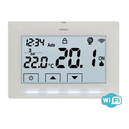 Cronotermóstato Wifi a 230v Branco 1tx Cr029wifi .