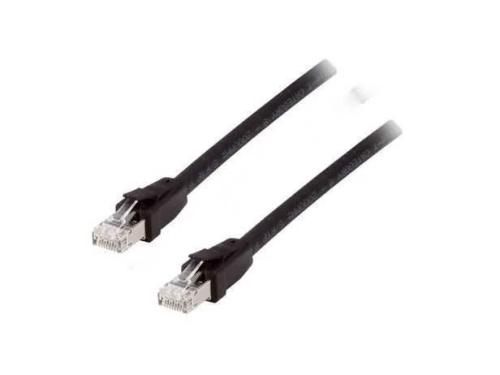 Equip Patchkabel Cat8.1 S/Ftp 2xrj45 0.50m Schwarz Lszh