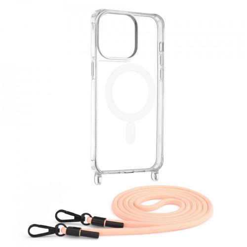 Capa Acrílico Magsafe - iPhone 15 Pro Max - Rosa