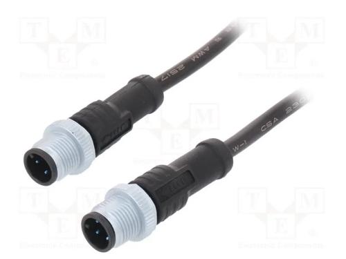 Cabo: paras sensores/automatização, PIN: 4, M12-M.