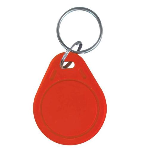 Porta-Chaves Tag de Proximidade Numerado - Id Por Radiofrequência - em Passivo: Cor Vermelha - Baixa