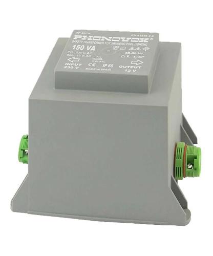 Transformador de Segurança para Iluminação de Piscinas Phonovox Tp30103cr 150 Va 12 V 230 V 50-60 Hz