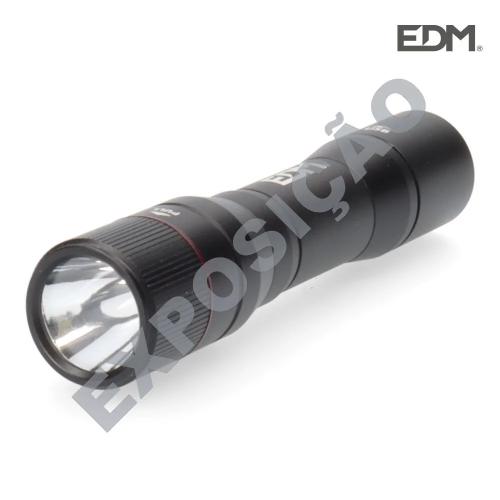 Lanterna de 1 LED Recarregável+Função Power Bank 20w 1800lm Edm