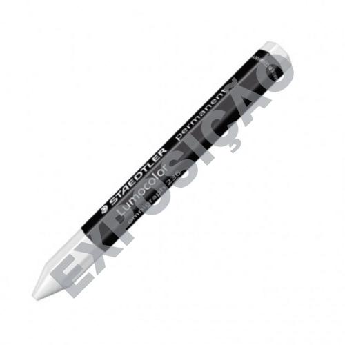 Lápis de Cera 12mm Branco Staedtler Lumocolor