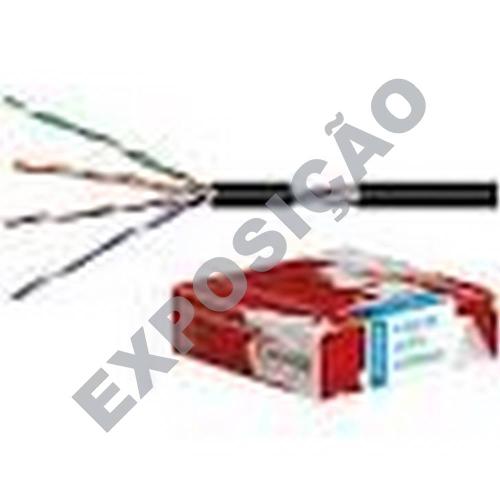 Bobine Cabo Utp Rigido Cat5e P/ Exterior 100m EXPO