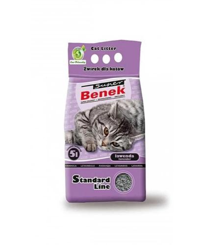 Areia para Gatos Super Benek .