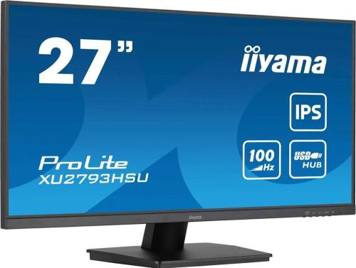 Monitor Prolite Ips LED 27" Xu2793hsu-B6 Full Hd Preto - Iiyama