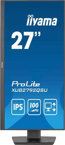 Monitor Prolite Ips LED 27" Xub2792qsu-B6 Full Hd Preto - Iiyama