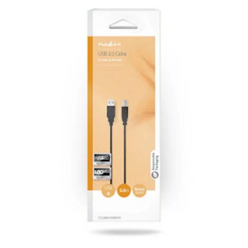 Cable USB 2.0 | A Macho - B Macho | 5,0 m | Negro