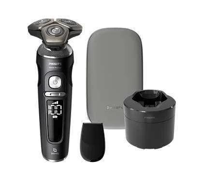 Philips Shaver S9000 Prestige Sp9840/32 Men's Shaver Rotation Shaver Trimmer Grey