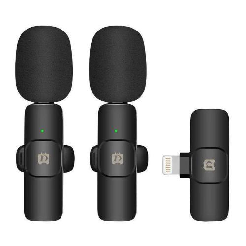 Microfone Sem Fios Puluz Pu3150b Tipo Lapela Microfone Sem Fios Puluz Pu3151b Tipo Lapela Luz