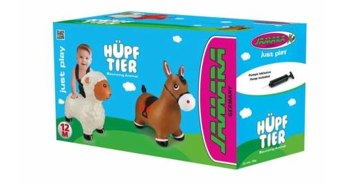 Jamara Hüpftier Pferd Braun Mit Pumpe 1+