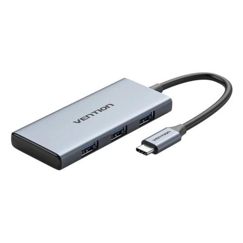 Usb-C To Hdmi, 3x Usb 3.0, Sd, Tf Hub Vention Toohb 0.15m Gray