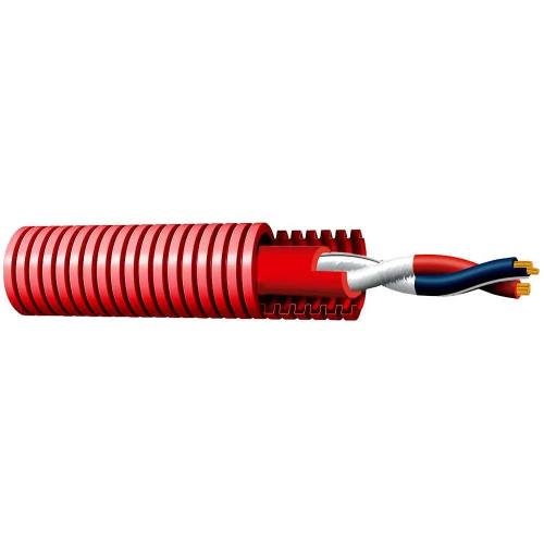 Bobina de Cabo Entrançado Blindado - Resistente Ao Fogo Rf 120 Minutos - Bobine de 100 Metros - Cond