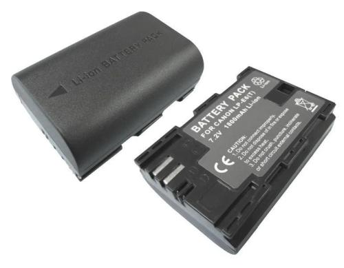 Bateria Para Camara 7.2v 1800mah Canon Lpe6