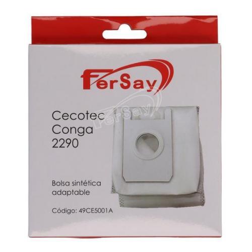 Sacos adaptáveis para aspirador Cecotec Conga