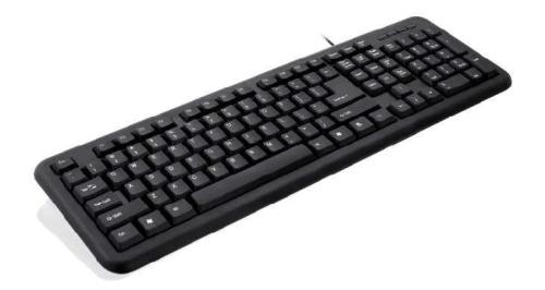 Teclado e Rato Ibox Office Kit Ii Preto Monocromática Inglês Qwerty Qwerty Us