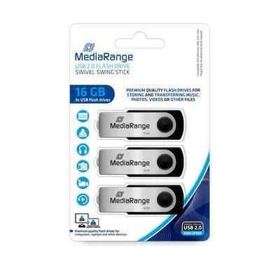 MEDIARANGE MR910-3 UNIDADE DE MEMÓRIA USB 16 GB U.