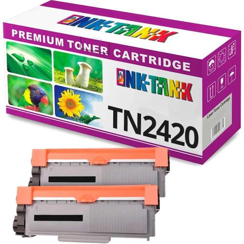 Pack 2 Toners Brother Tn-2420 Compatíveis
