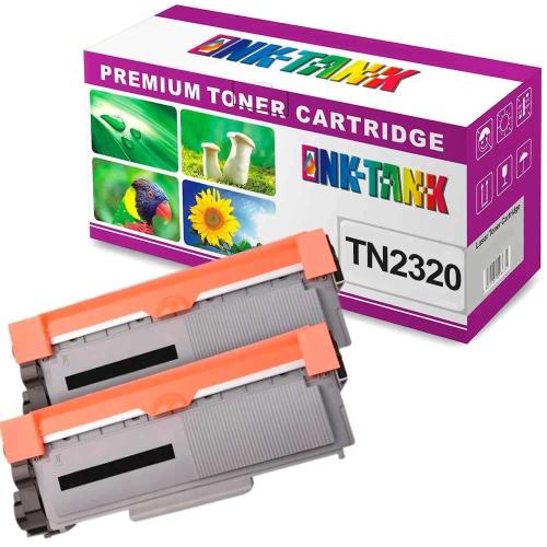 Pack 2 Toners Brother Tn-2320 Compatíveis