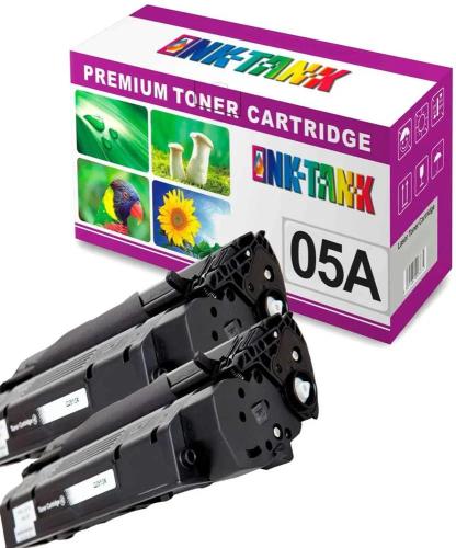 Pack 2 Toners HP 05A Compatíveis CE505A Preto