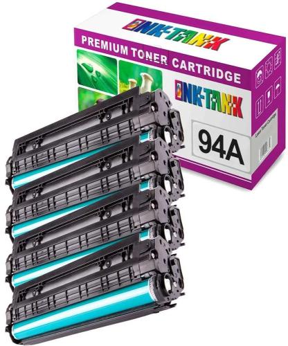 Pack 4 Toners Hp 94a Compatíveis Cf294a Preto