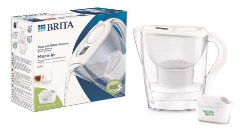 BRITA MARELLA FILTRO DE ÁGUA DO JARRO 2,4 L TRANS.
